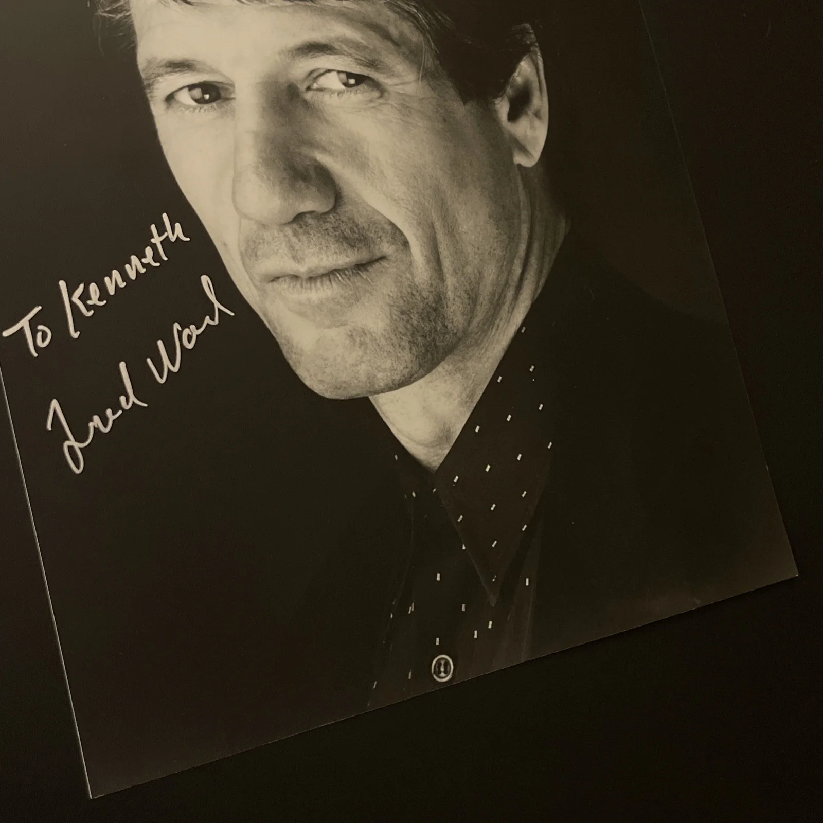 FRED WARD The Right Stuff: Hand Signed Celebrity Photograph 8 x 10” / KSK, image 4