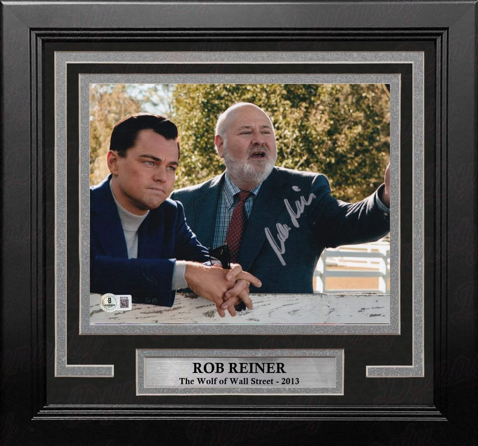 Rob Reiner — Rob Reiner Wolf of Wall Street Autographed 8" x 10" Framed Movie Photo