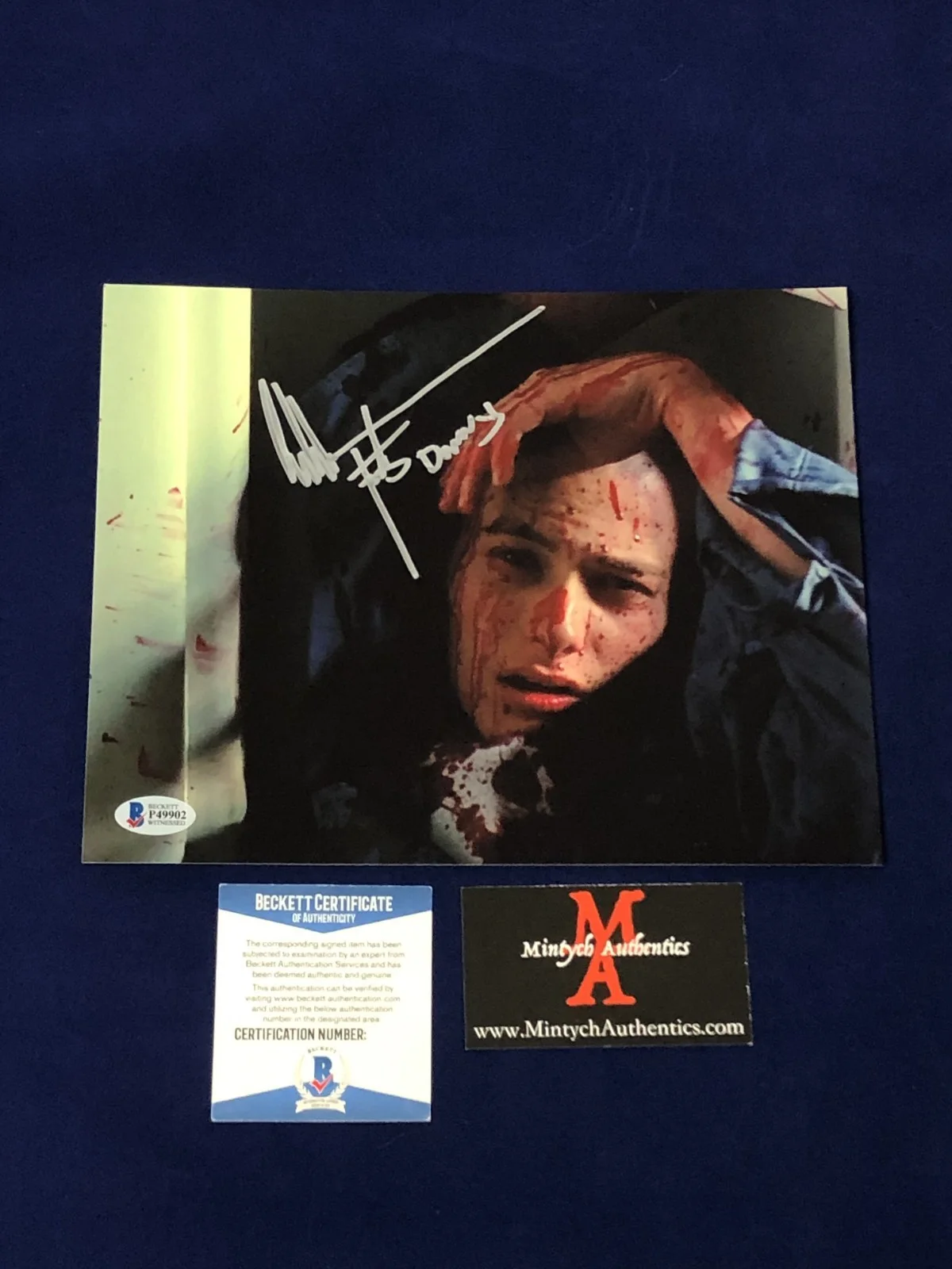 Edward Furlong — Edward Furlong autographed signed 8x10 photo American History X Danny Beckett