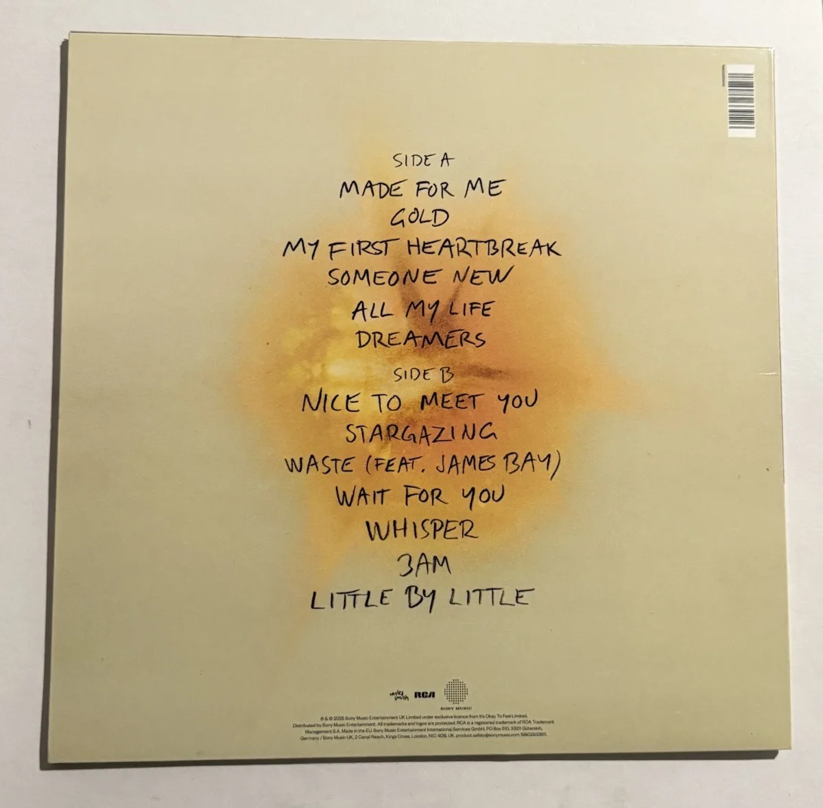 MYLES SMITH SIGNED AUTOGRAPHED LP VINYL RECORD ALBUM STARGAZING SINGER RARE COA, изображение 2
