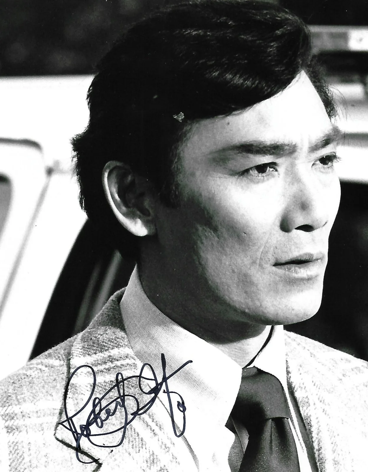 Robert Ito — Robert Ito signed-auto 8x10 photo Quincy, M.E. Karate Kid Actor RARE COA LOOK!