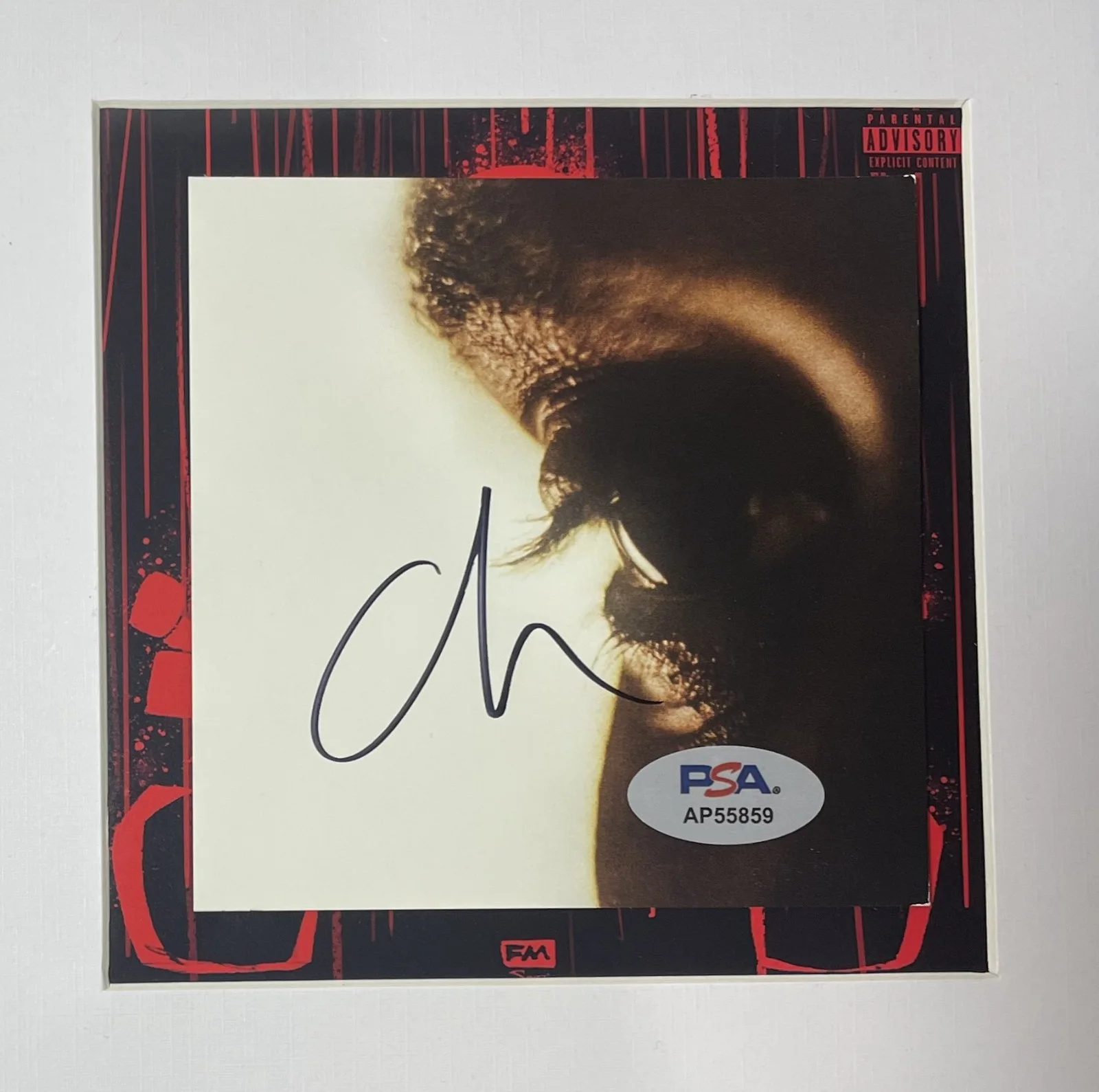 The Weeknd — 🎶 The Weeknd Signed Photo PSA Framed “Hurry Up Tomorrow” CD Collectible 🎶, изображение 2