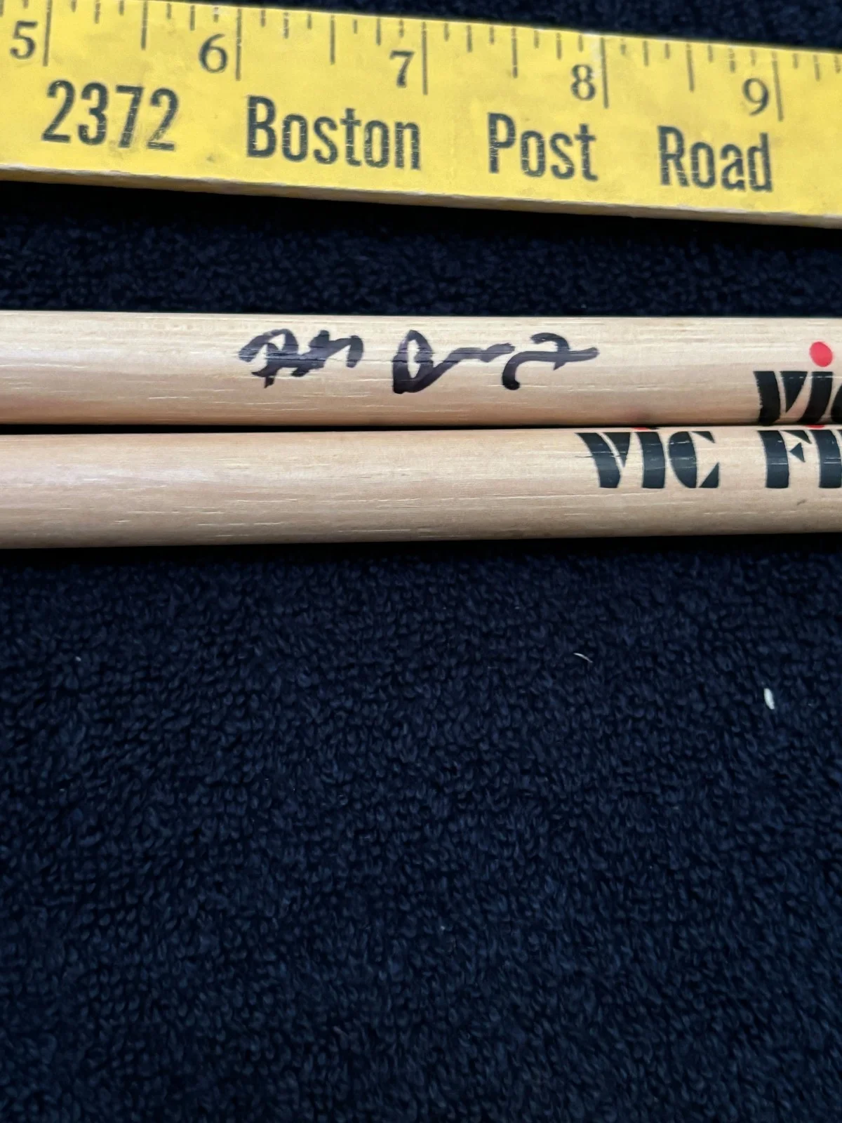 Vanilla Fudge Musicians Mark Stein, Vince Martell Signed Drum Sticks ✨, изображение 4