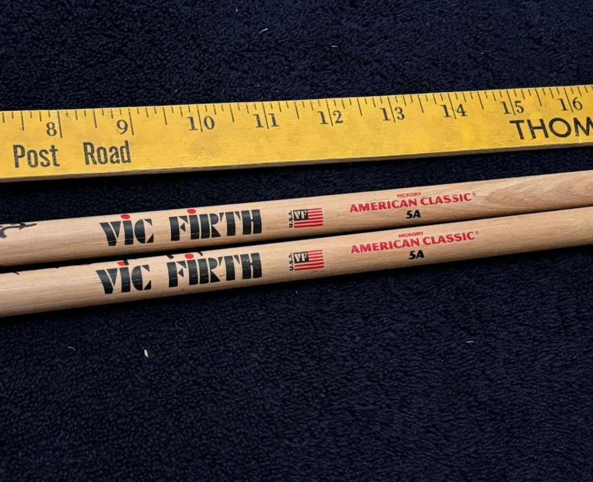 Vanilla Fudge Musicians Mark Stein, Vince Martell Signed Drum Sticks ✨, изображение 5