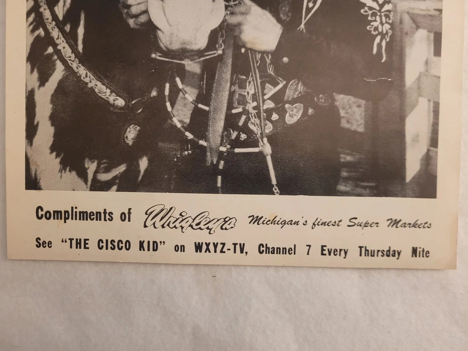 Diablo, Duncan — Vintage Cisco Kid Duncan Renaldo and Diablo Signed Autograph 1950’s, изображение 3