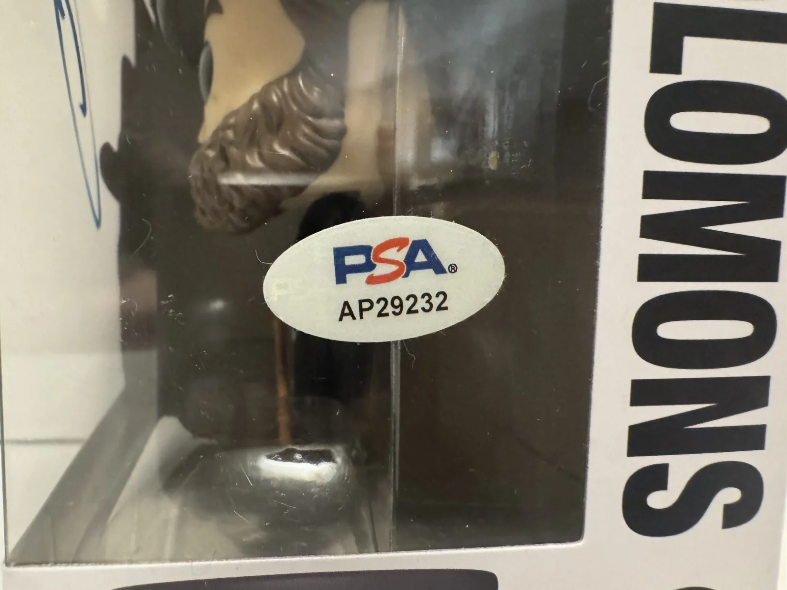 Tom Hardy — Signed Tom Hardy Alfie Solomons Peaky Blinders Funko Pop Autograph Beckett COA, image 5