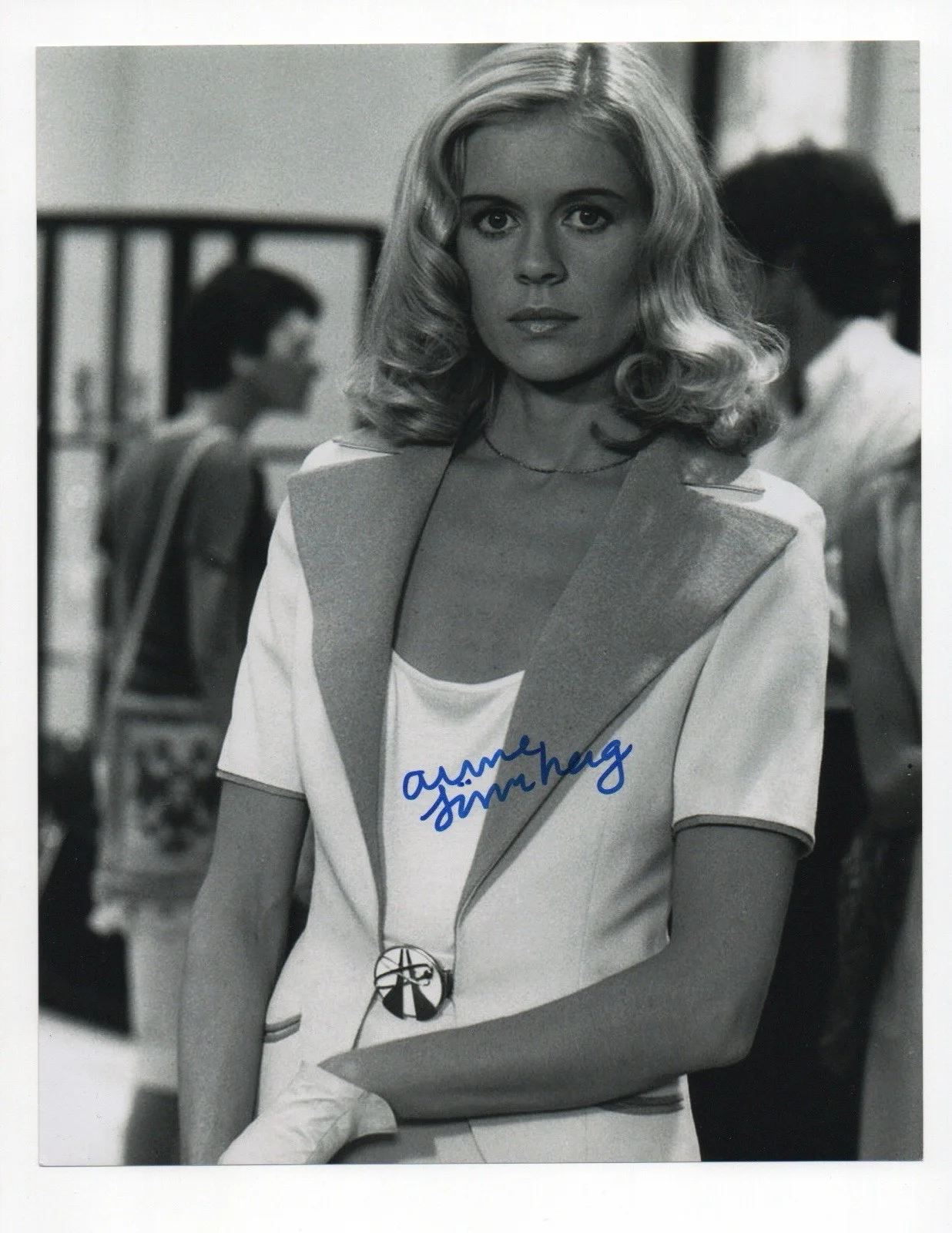 Anne Lonnberg — Anne Lonnberg signed autograph 8x10 Photo No COA Pass BAS PSA JSA Sexy Hot Olga