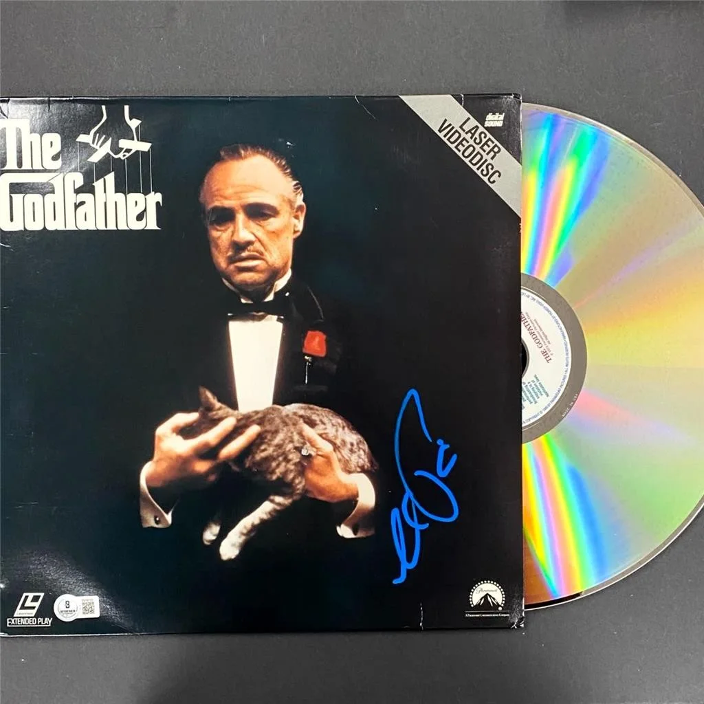 Al Pacino — Al Pacino signed The Godfather LaserDisc Cover autograph ~ Beckett BAS, изображение 3