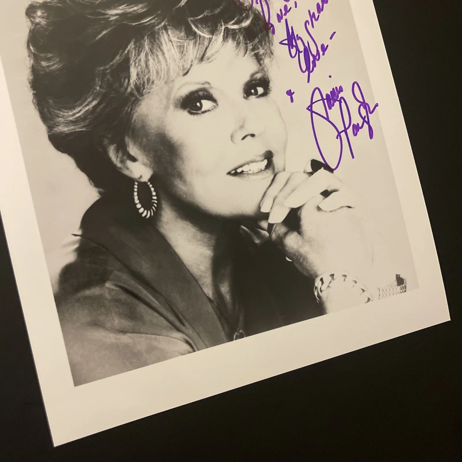 JANIS PAIGE: Hand Signed Celebrity Photograph 8 x 10” / KSK, image 4