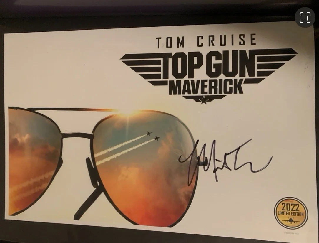 Miles Teller — Miles Teller Signed Autographed Promo Poster Top Gun Maverick Rooster