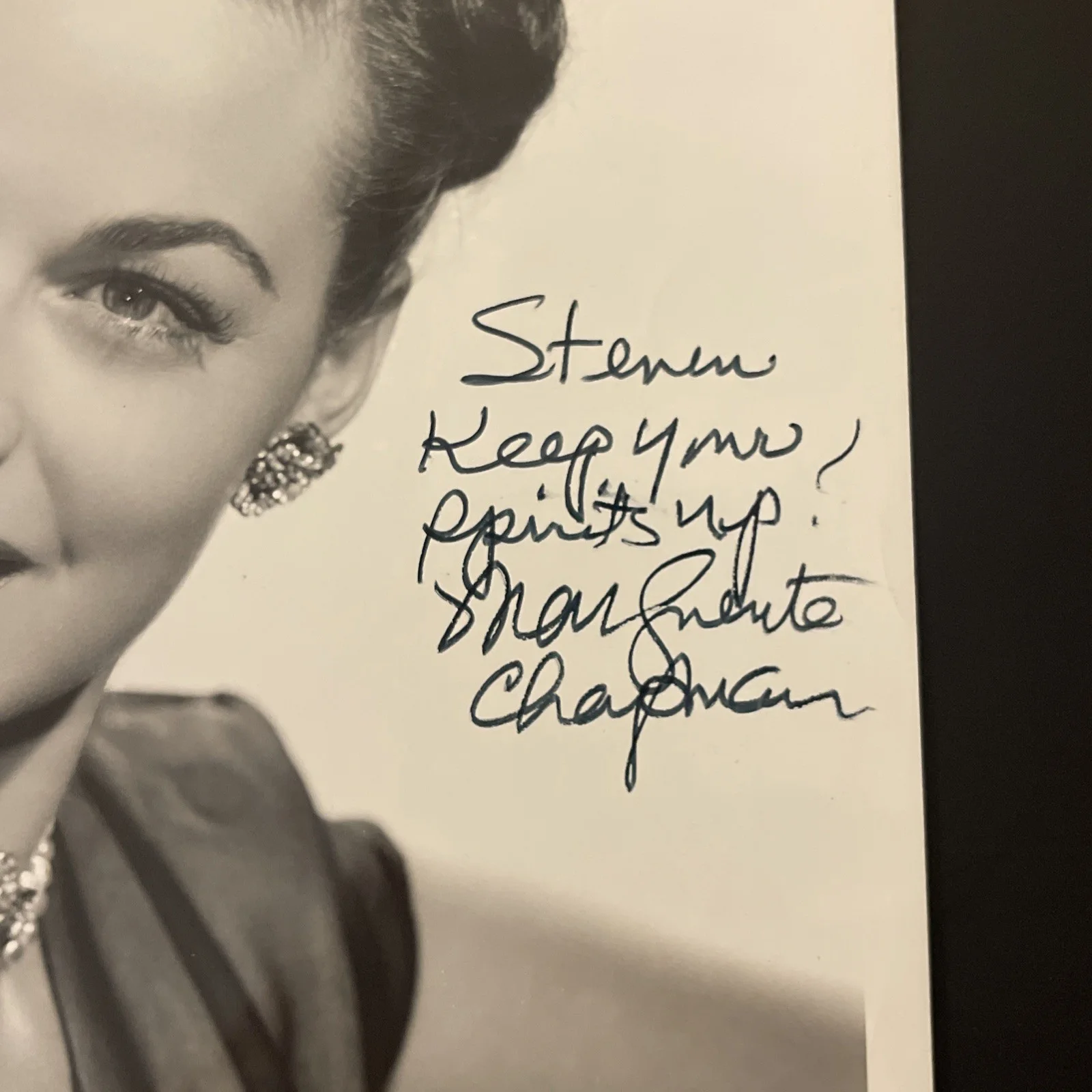 MARGUERITE CHAPMAN: Hand Signed Celebrity Photograph 8 x 10” / KSK, изображение 2