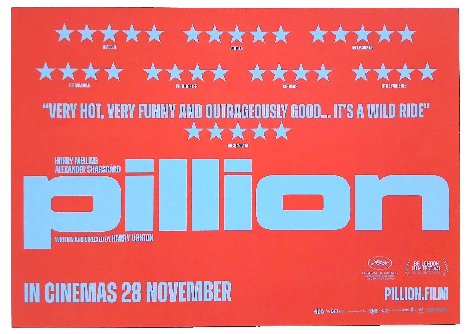 Pillion Movie Film Postcards x 3 - Alexander Skarsgard Harry Melling, image 4