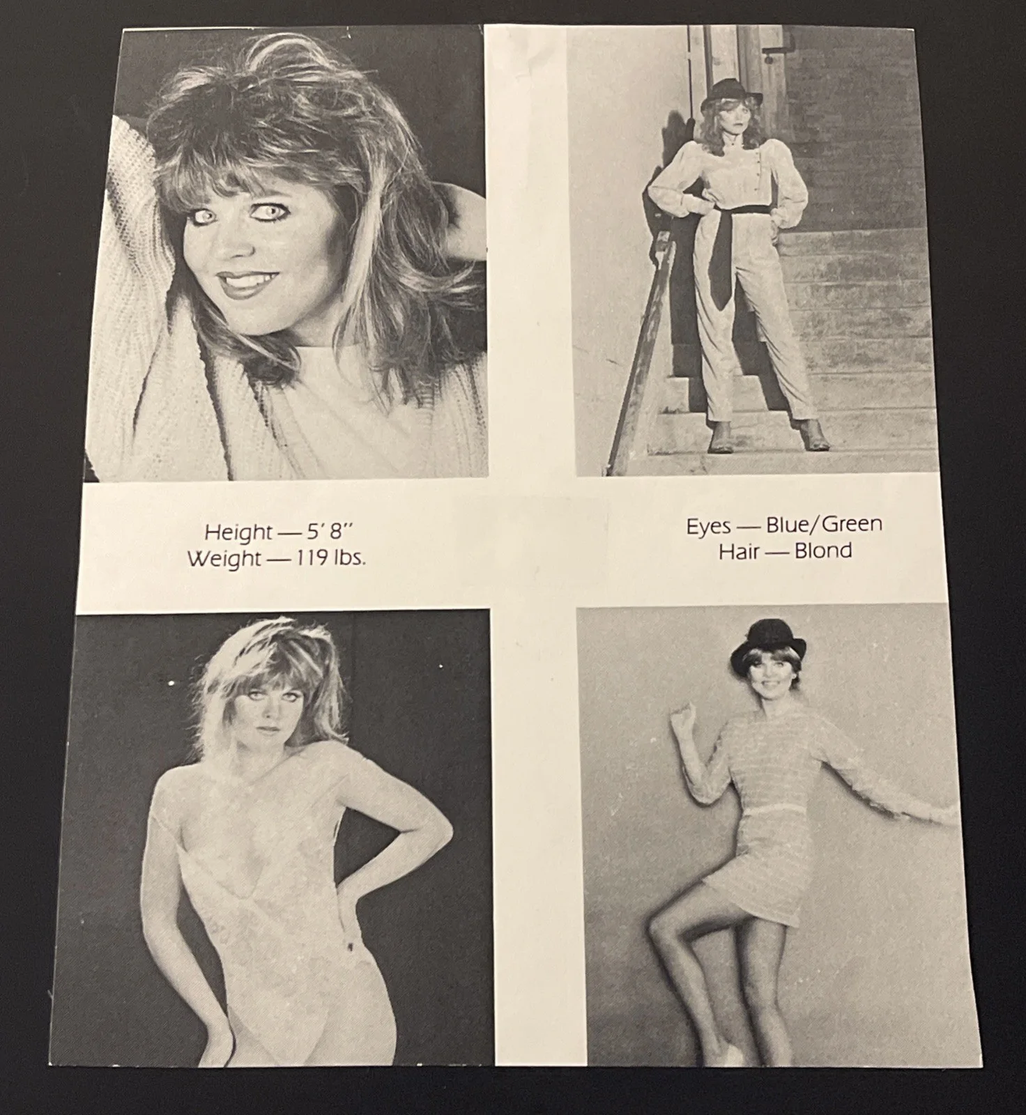 LAURIE LINDLEY: Hand Signed Celebrity Photograph & Comp Card 7 x 9”/ KSK, изображение 5