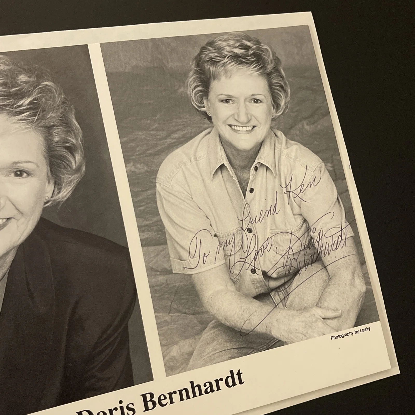 DORIS BERNHARDT: Hand Signed Celebrity Bio & Photo 8 x 10” / KSK, изображение 4