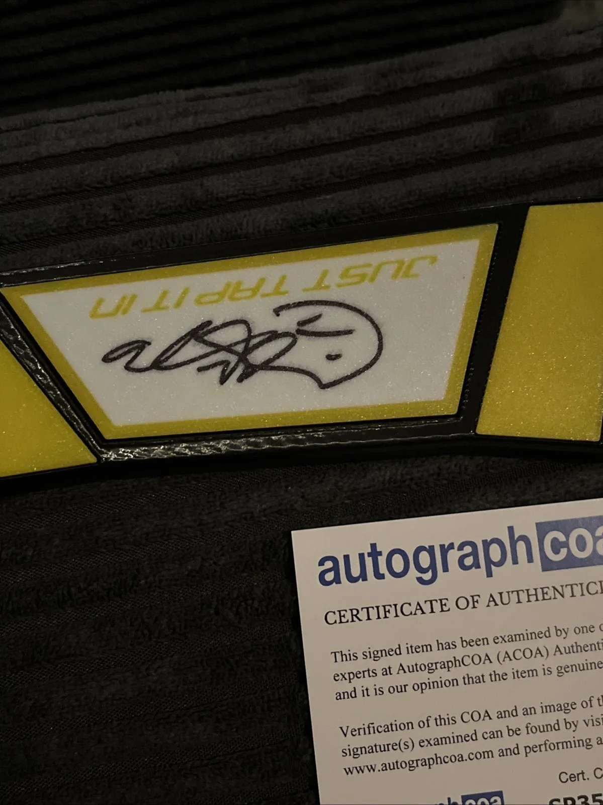 Adam Sandler — Adam Sandler Signed Autographed Happy Gilmore Hockey Stick Putter Blade JSA ACO, image 2