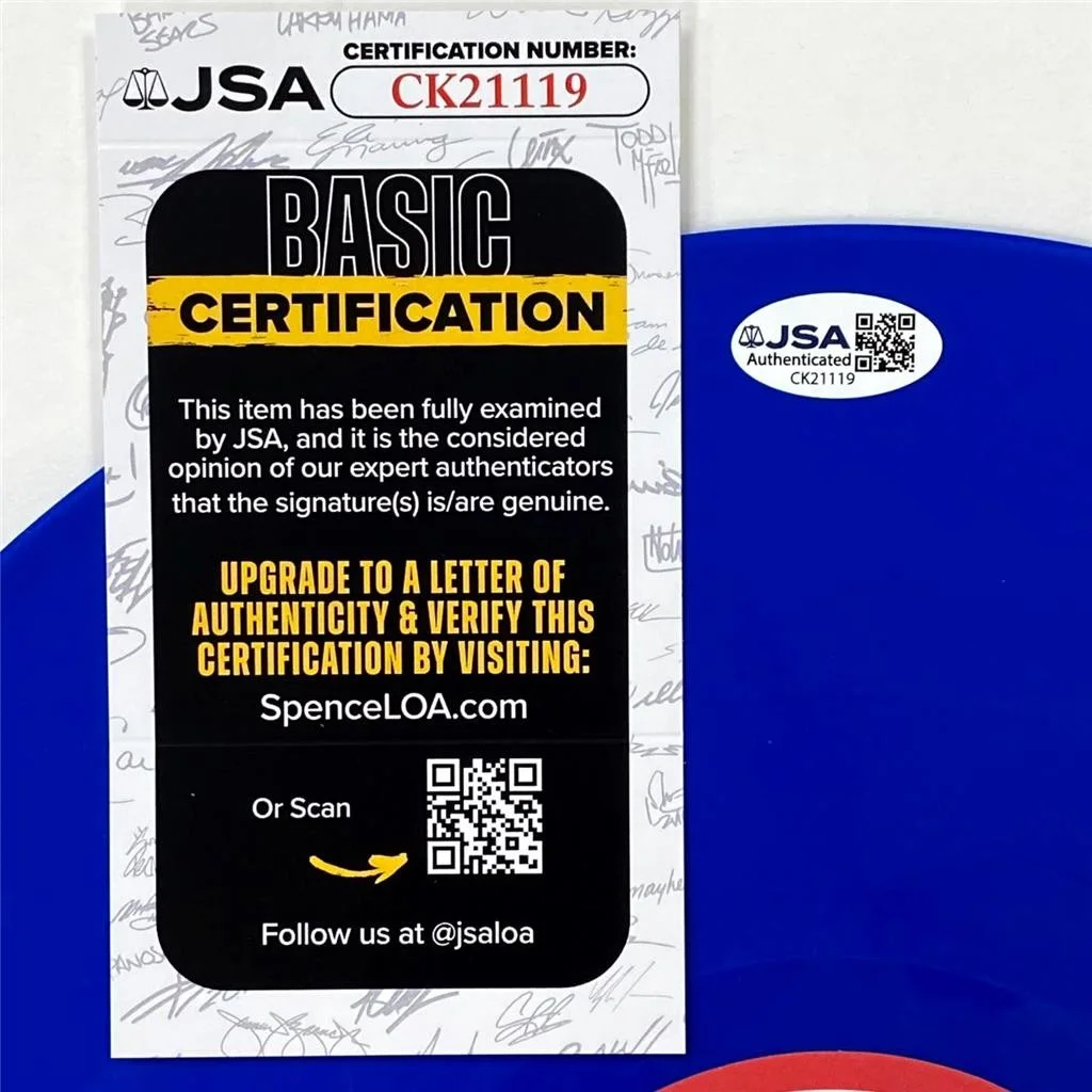 Wiz Khalifa Now Playing signed vinyl record disc LP autograph ~ JSA, image 4