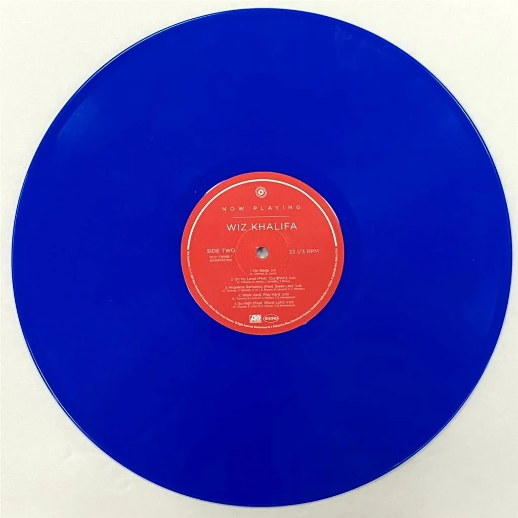 Wiz Khalifa Now Playing signed vinyl record disc LP autograph ~ JSA, image 5