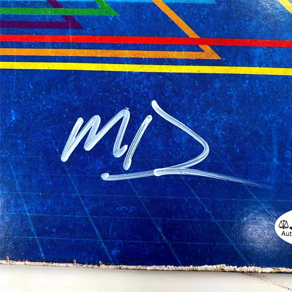 Duffer Brothers — Ross & Matt Duffer signed Stranger Things WSQK Record Vinyl Cover auto (A) ~ JSA, image 3