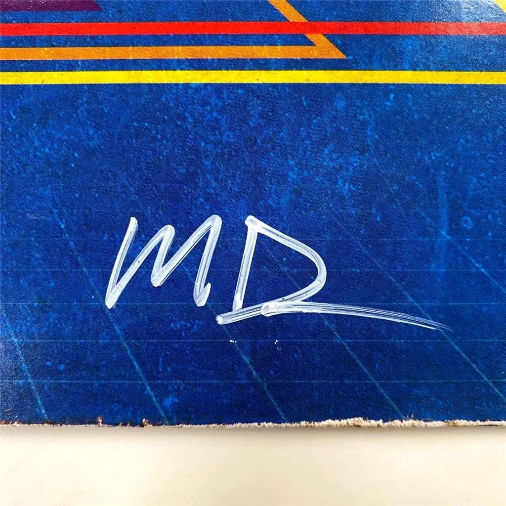 Duffer Brothers — Ross & Matt Duffer signed Stranger Things WSQK Record Vinyl Cover auto (B)~ JSA, изображение 4