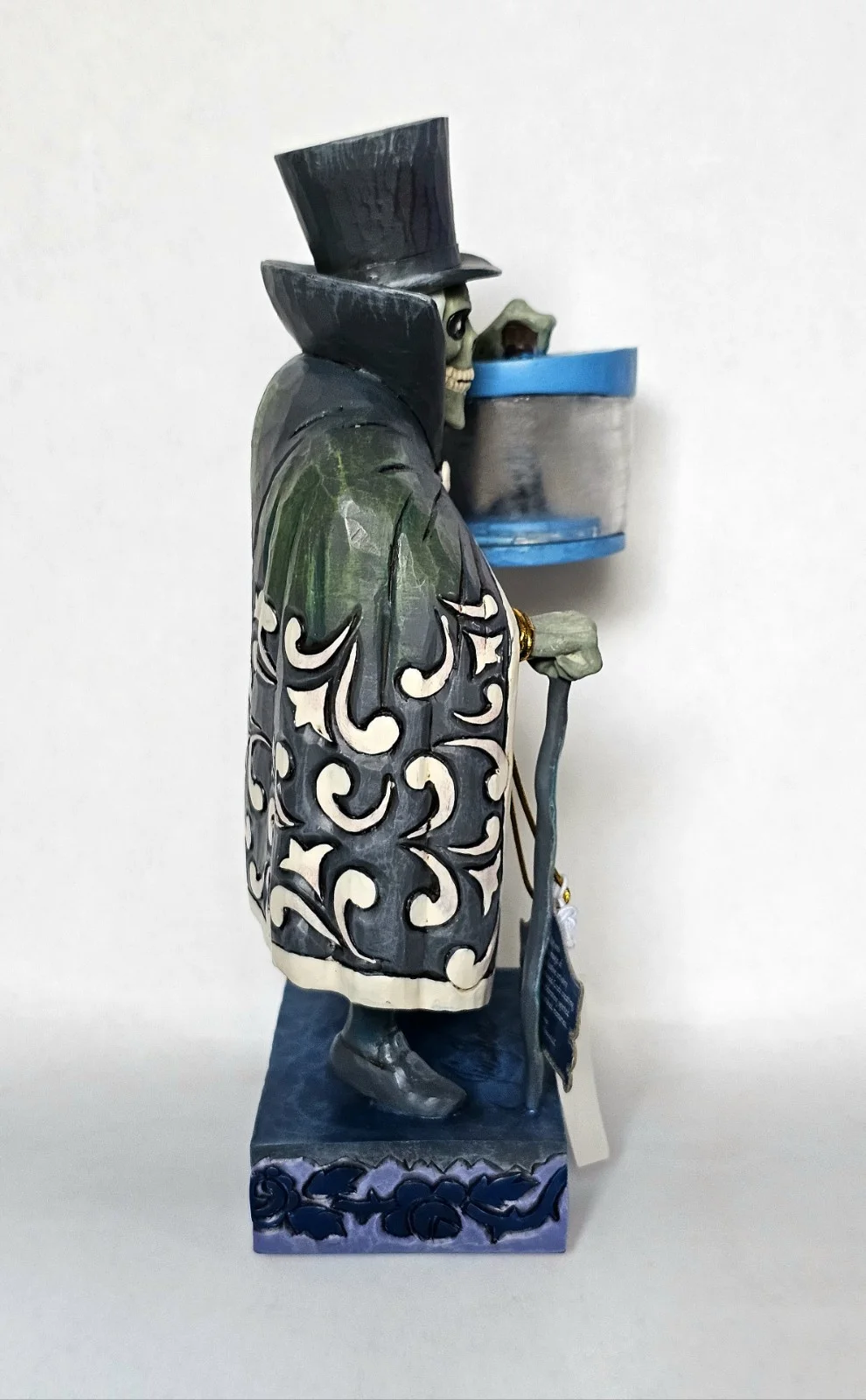Jim Shore Signed Autographed Disney Haunted Mansion Hat Box Ghost Statue Figure, изображение 5