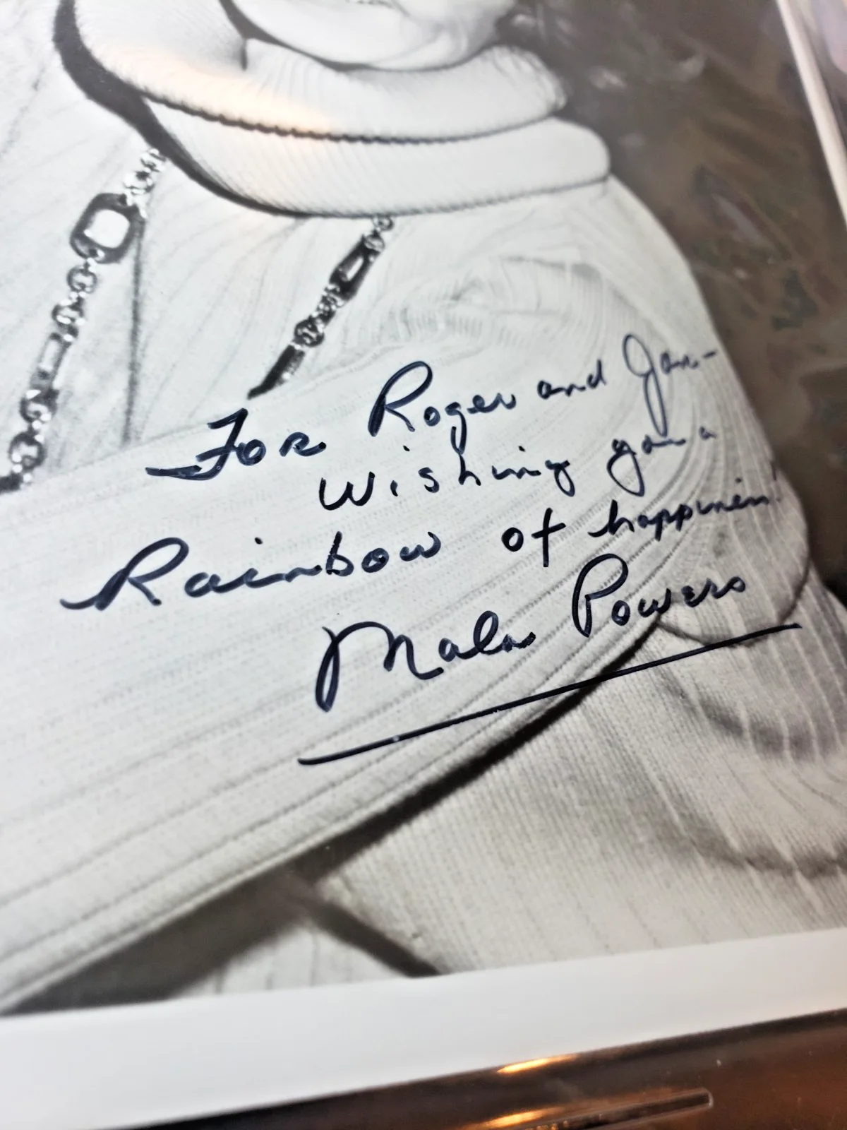 Marla Powers signed 8 x 10 photo, image 3