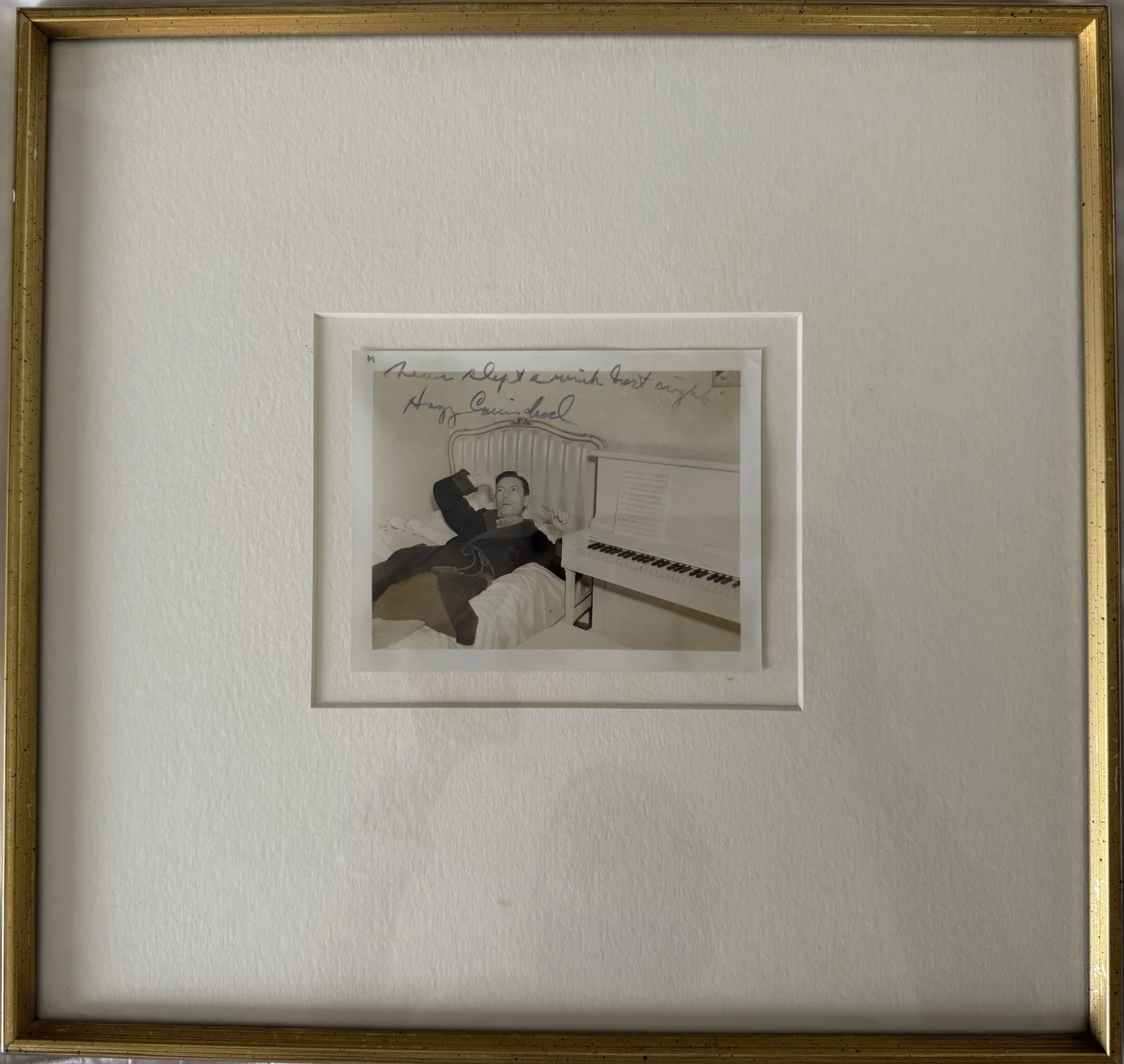 Vintage Hoagy Carmichael Signed Photo, image 2