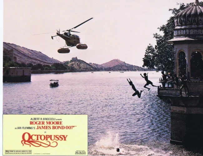 007 Octopussy 1983 8x Lobby Cards Premium Reproduction Postcards, image 5