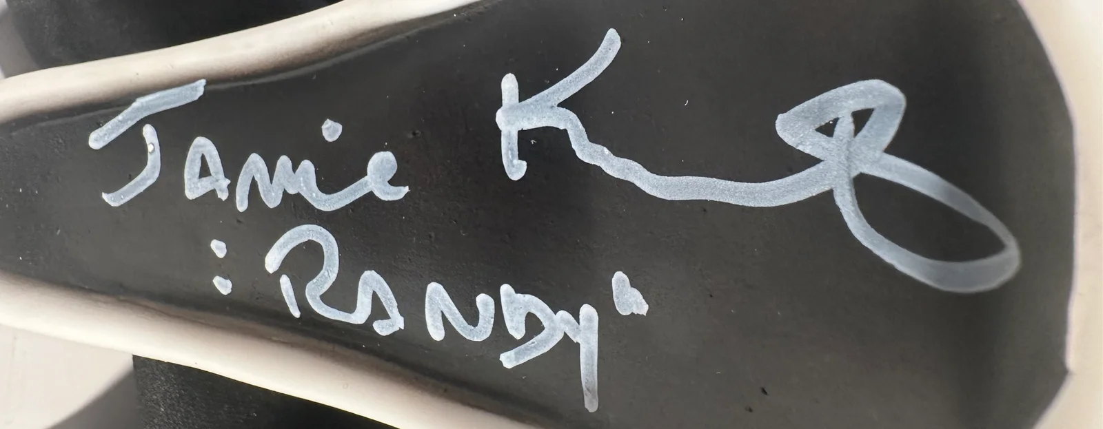 Jamie Kennedy Signed Ghostface Mask Inscribed Randy Scream (PA), image 2