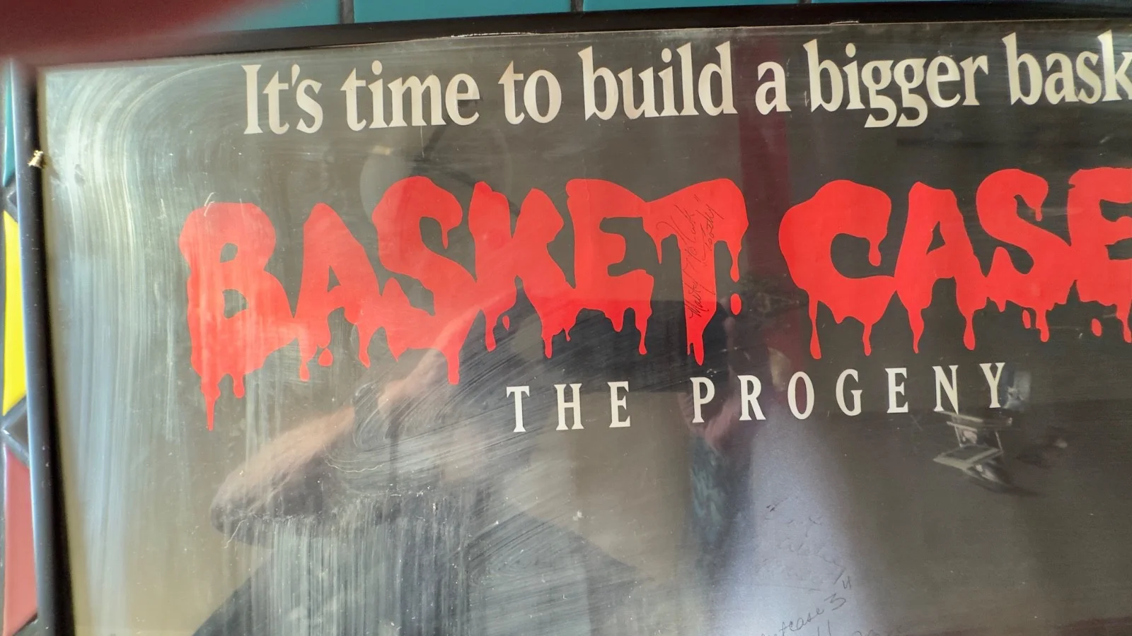 BASKETCASE 3 Movie Poster signed by cast & crew, изображение 4