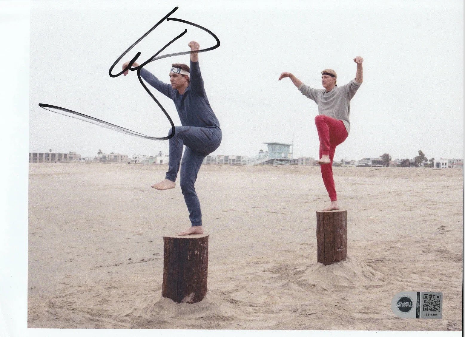 William Zabka — WILLIAM ZABKA SIGNED 8x10 PHOTO KARATE KID MOVIE AUTOGRAPH SWAU COA CERT 3