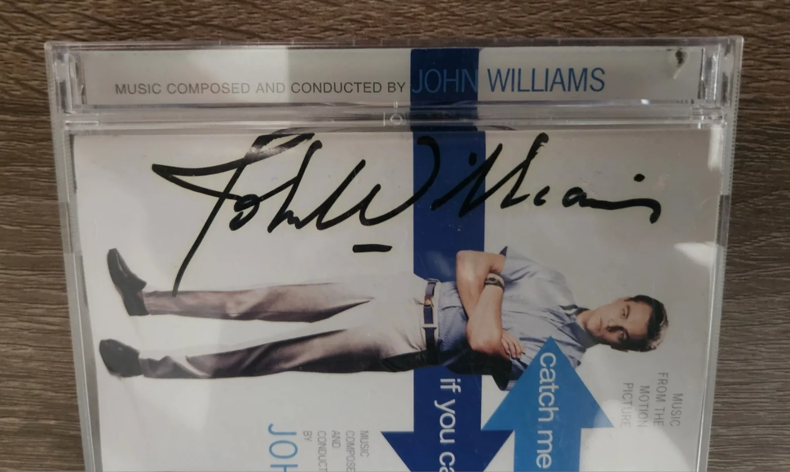 John Williams — John Williams 🔥RARE🔥 Signed Autograph "Catch Me If You Can" CD Soundtrack 2002, изображение 3