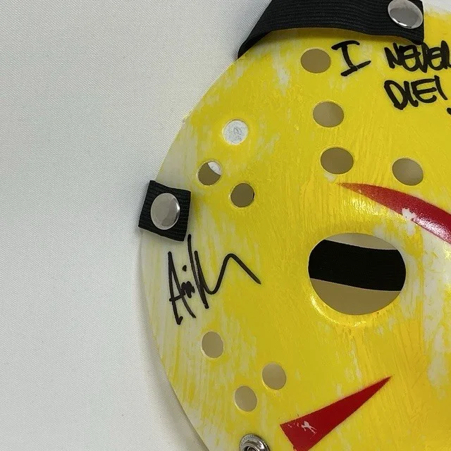 Ari Lehman Autographed Signed Jason Friday The 13th Movie Style Mask JSA, image 2