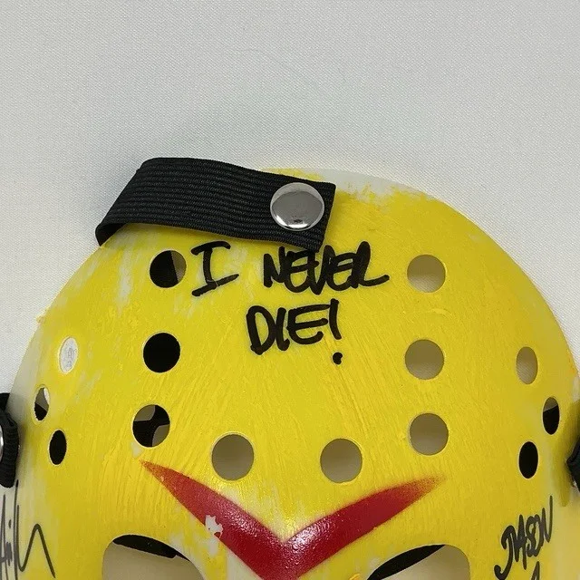 Ari Lehman Autographed Signed Jason Friday The 13th Movie Style Mask JSA, image 3