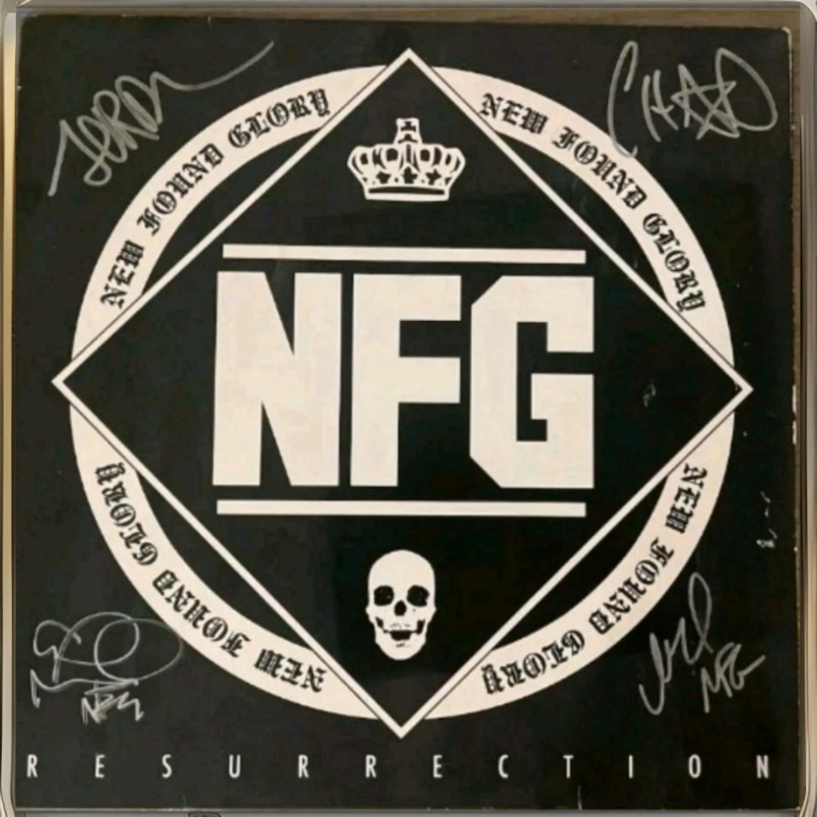 New Found Glory Resurrection Signed LP Record Pop Punk Autographed. Blink 182, image 3