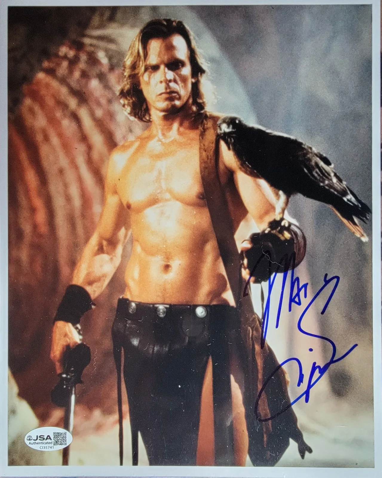 Marc Singer — Marc Singer Authentic Signed 8x10 Photo W/ JSA COA Beastmaster