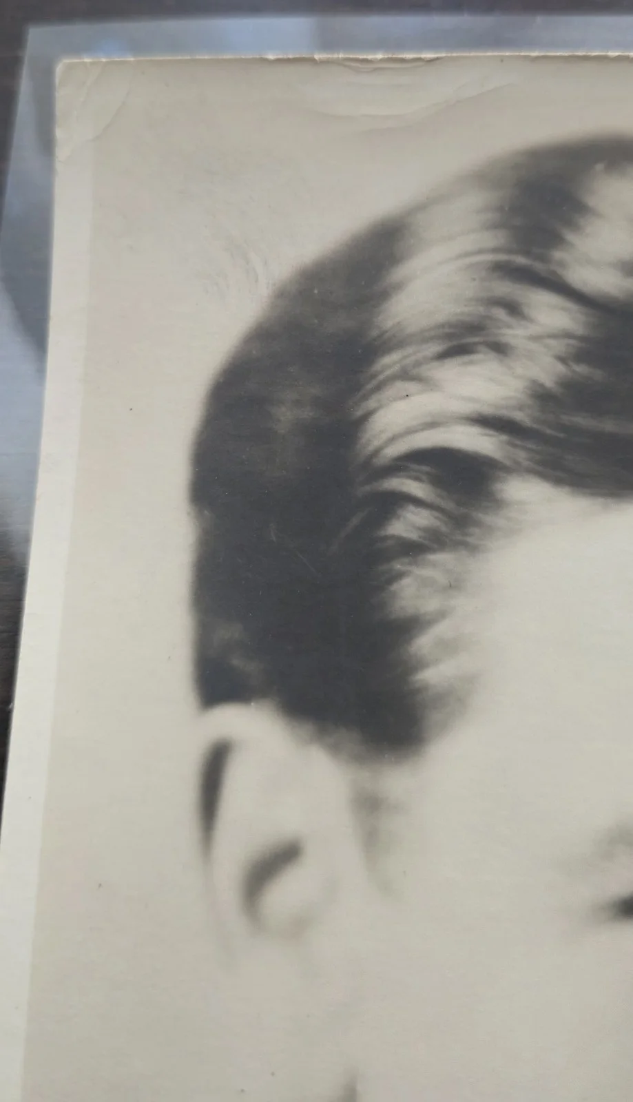 VTG RONALD COLMAN Pipe Original Vintage 1920s Studio "Signed" DBW Portrait Photo, изображение 5