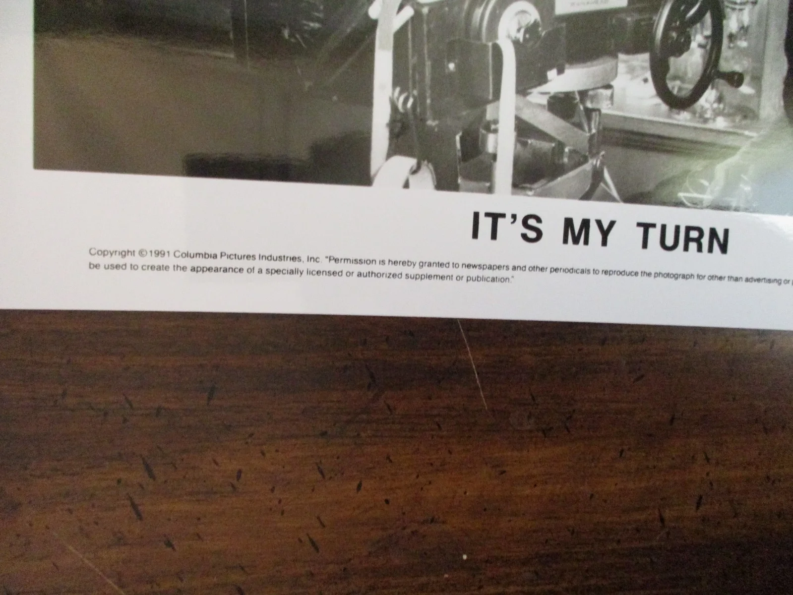 Claudia Weill ("IT'S MY TURN")1991 10 x 8 Glossy Black and White Press Photo, изображение 3