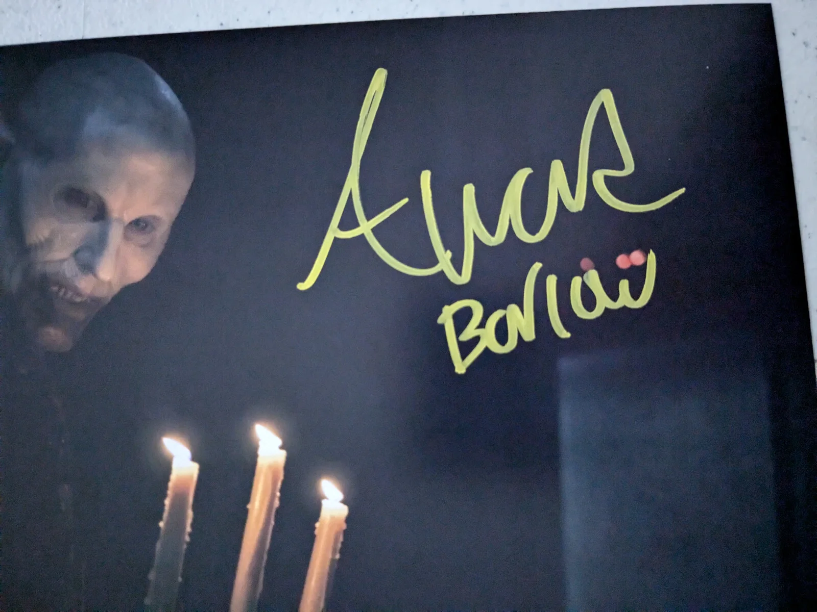 ALEXANDER WARD Signed 8x10 Photo Kurt Barlow Salem's Lot Autograph JSA COA H, image 2
