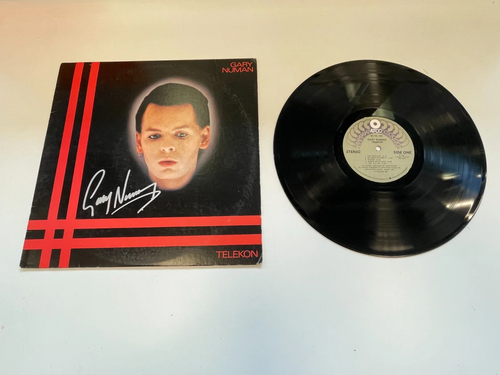 GARY NUMAN Signed AUTOGRAPHED Telekon 1980 Vinyl LP Record CARS RARE RSD Music, изображение 2
