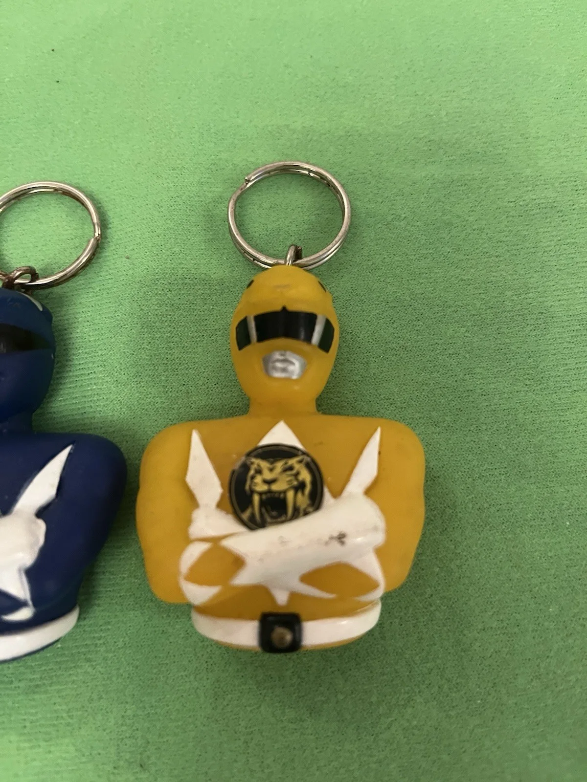 Set of 3 Mighty Morphin Power Rangers MMPR Coin Holders Keyrings Christmas Gift, изображение 4