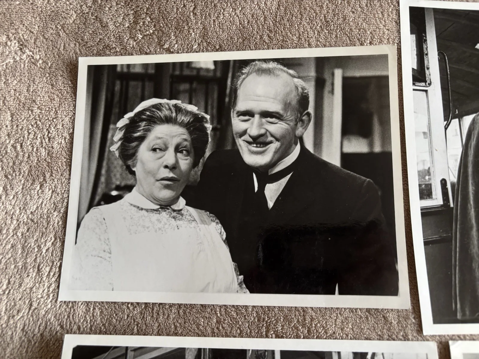 GORDON JACKSON/ JEAN MARSH (UPSTAIRS DOWNSTAIRS) PUBLICITY STILLS X 5- 8x6", image 2
