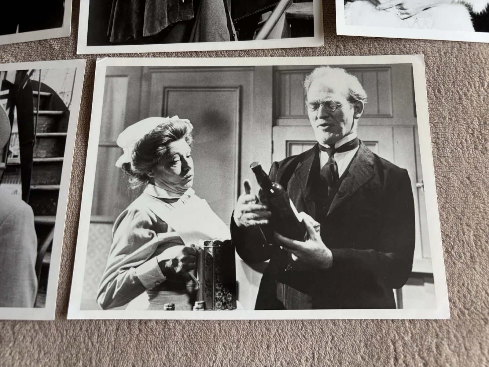 GORDON JACKSON/ JEAN MARSH (UPSTAIRS DOWNSTAIRS) PUBLICITY STILLS X 5- 8x6", image 4