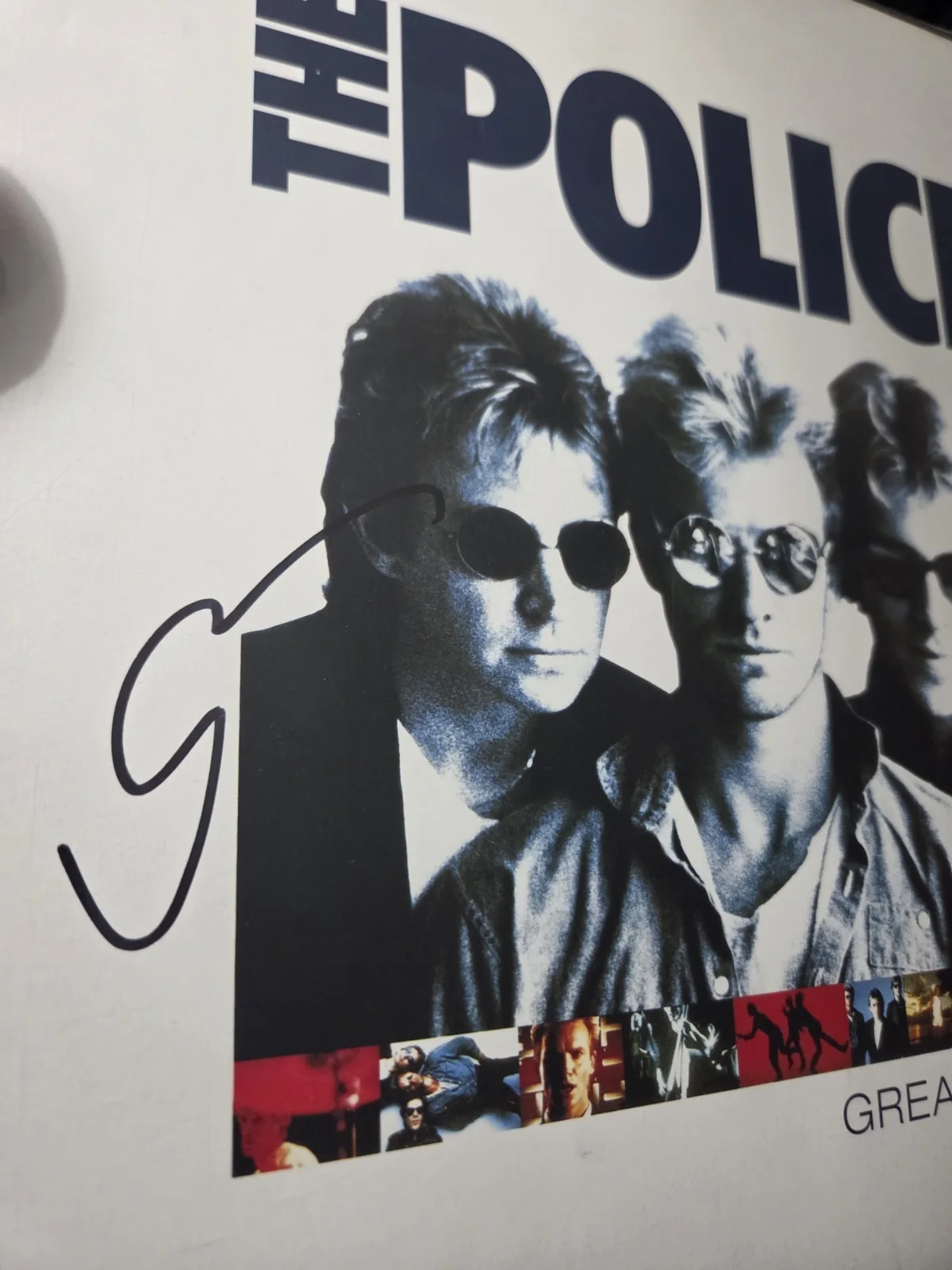 The Police Autographed STING Signed Vinyl GREATEST HITS! EVERY STEP. RACC BOUGHT, image 4