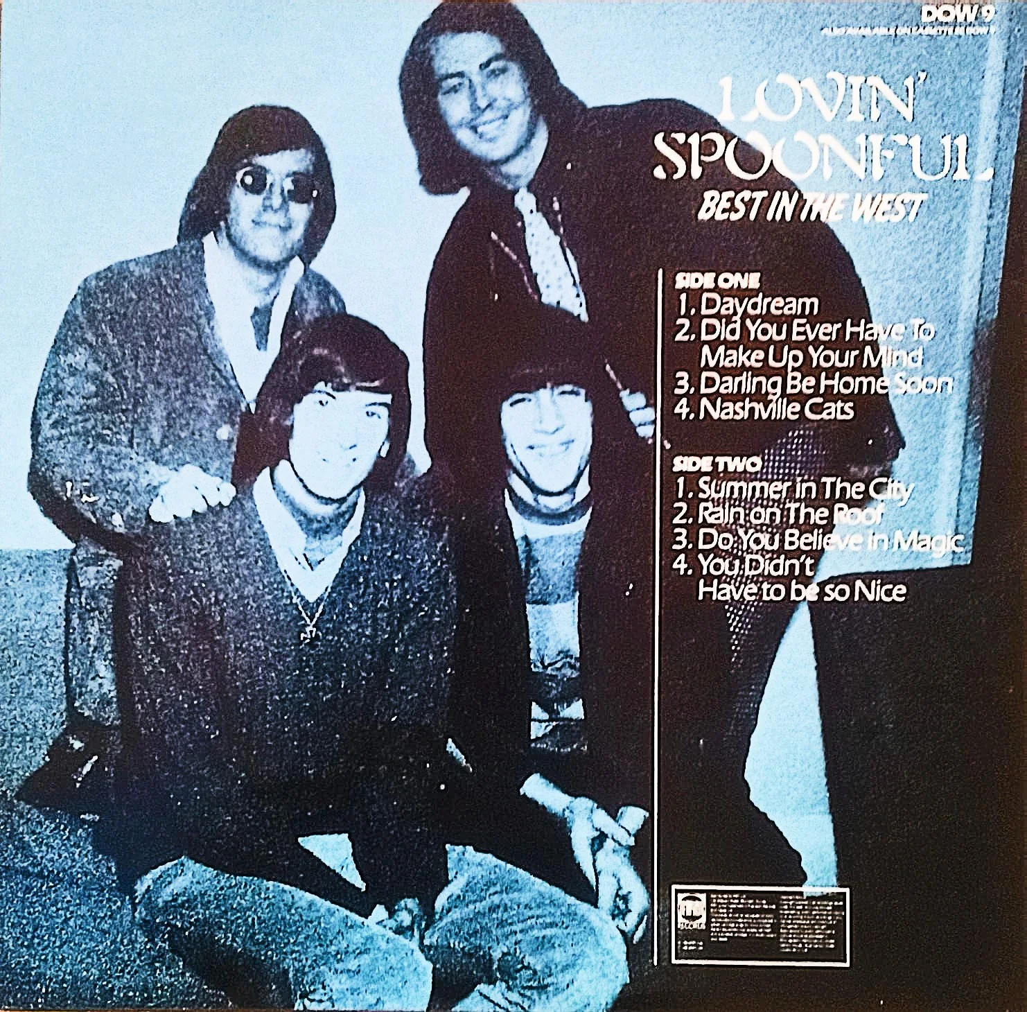 The Lovin' Spoonful: John Sebastian Autographed "Best in the West "10"LP W/COA, image 3
