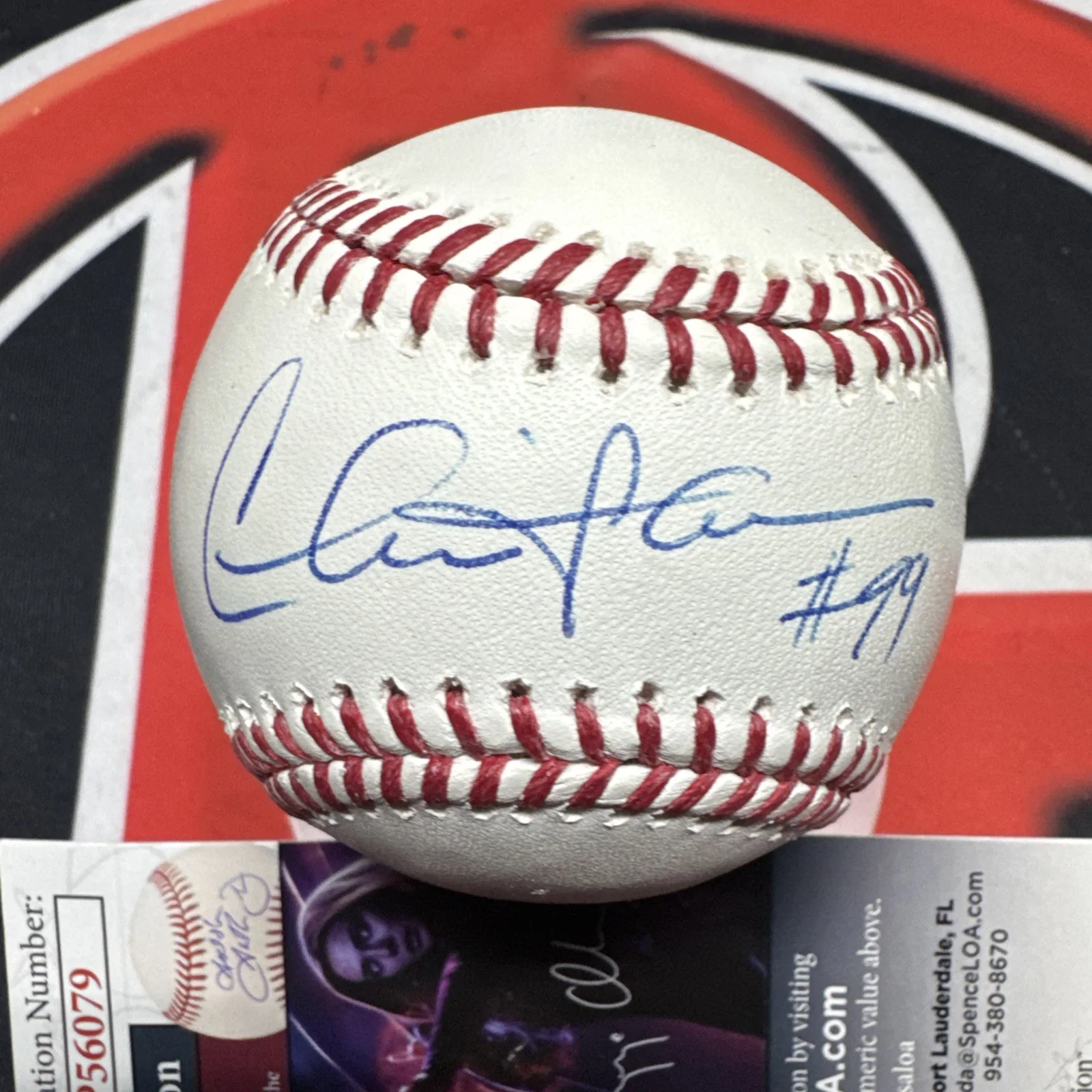 Charlie Sheen — Charlie Sheen Signed OMLB Baseball Autographed JSA !!~ RARE!, image 2