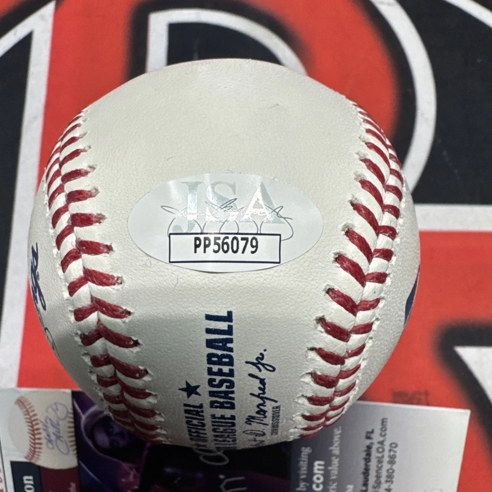 Charlie Sheen — Charlie Sheen Signed OMLB Baseball Autographed JSA !!~ RARE!, image 3