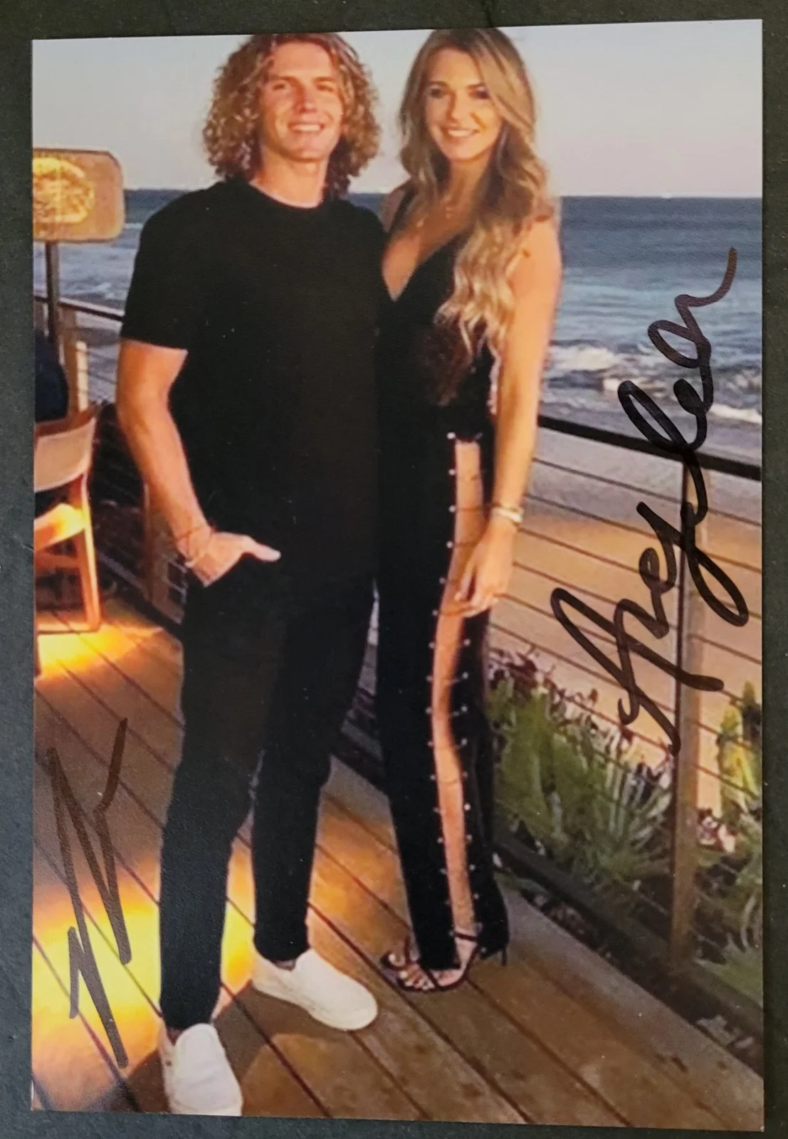 Tyler Crispen & Angela Rummans Big Brother TV Autographed Signed Photos-Lot of 2, изображение 4