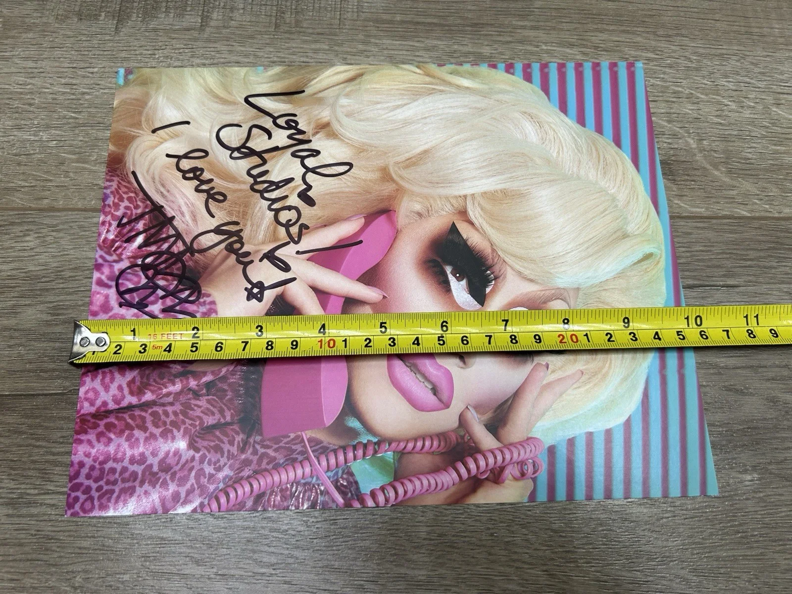 Trixie Mattel SIGNED AUTOGRAPHED Photo Drag Queen Ru Paul Drag Race, изображение 4