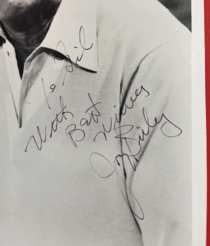 Joey Bishop — JOEY BISHOP ~ Autographed/Signed 8x10 Photo ~ Actor Comedian ~ No COA, image 3
