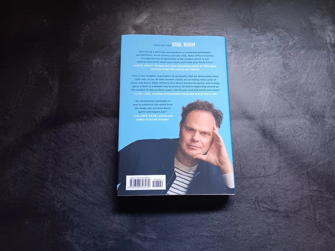 Rainn Wilson Autographed Soul Boom Hardcover 1st Edition The Office, image 2